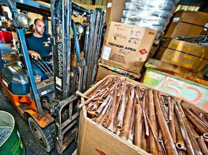 Metal Scrap Recycling Company Massachusetts Scrap Metal Yard Metal